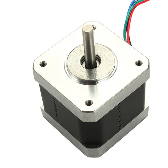 10Pcs Nema17 Stepper Motor with Skidproof Shaft Four Wire Two-phase 1.8 For 3D Printer RepRap