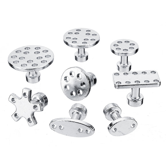 8pcs Car Auto Zinc alloy PDR Puller Tabs Body Paintless Dent Repair Tool