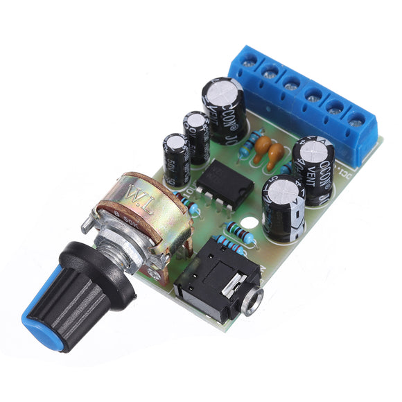 10pcs TDA2822M Power Amplifier Board 2.0 Stereo DC Power Amplifier Board Mini Radio Amplifier Module