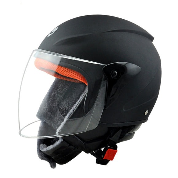 Winter Full Face Warm Helmet Windproof Anti-dust Casque For Riders