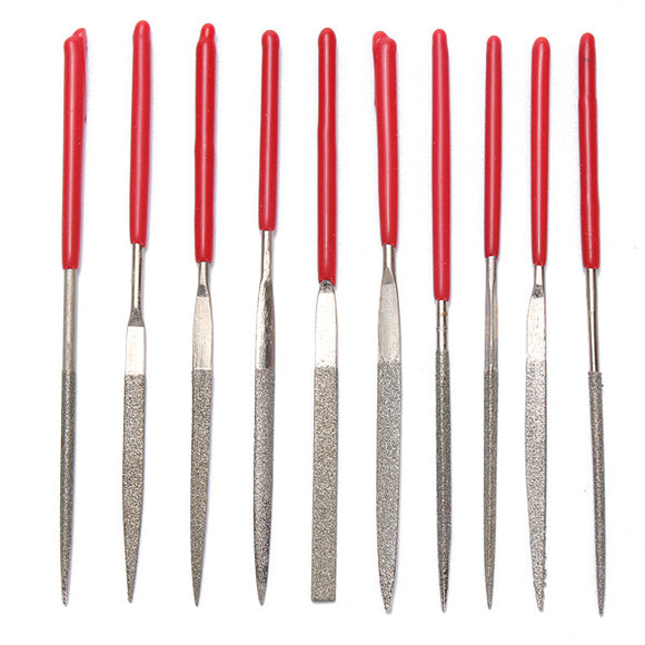 10pcs 1002mm Emery Rasp Diamond Files Ceramic Knife Cutting Tool