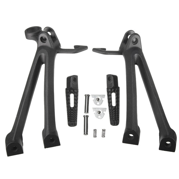 Rear Passenger Foot Pegs Footrest Bracket For Suzuki GSXR 600 750 2011-2013