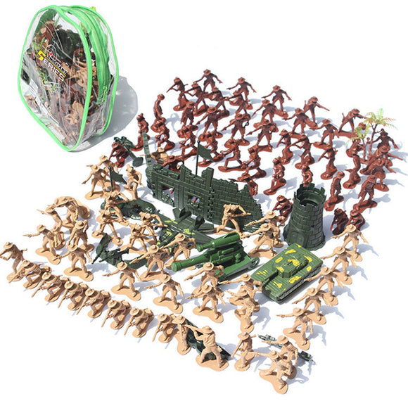 105pcs/Set Medieval Knights Warrior Model Toy Soldiers Figure Models Kid Gift