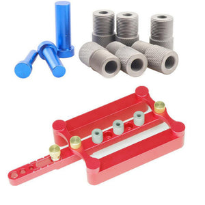 Self Centering Dowelling Jig Metric Dowel 6/8/10mm Drilling Tools for Wood Working Woodworking Joinery Punch Locator