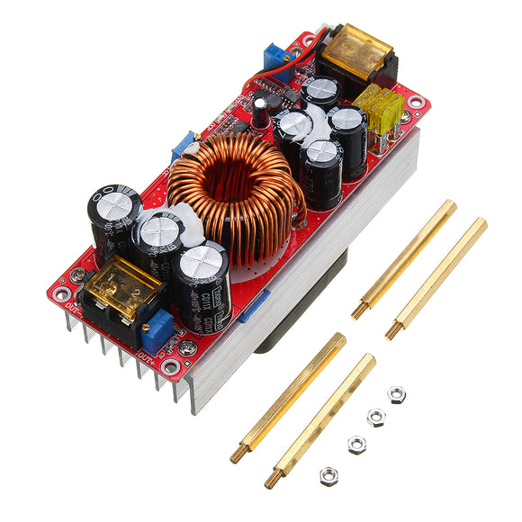 1500W 30A High Power DC-DC Constant Voltage Constant Current Step-up Power Module Boost Converter 12