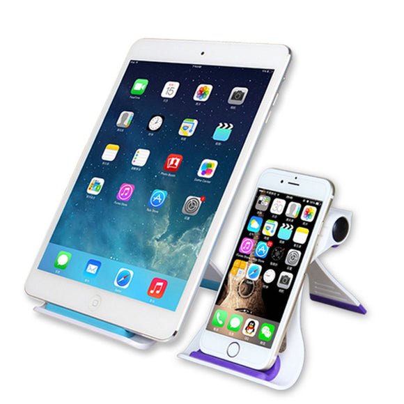 Adjustable Angle Foldable Portable Holder for Smartphone iPad Tablet iPhone7 Samsung