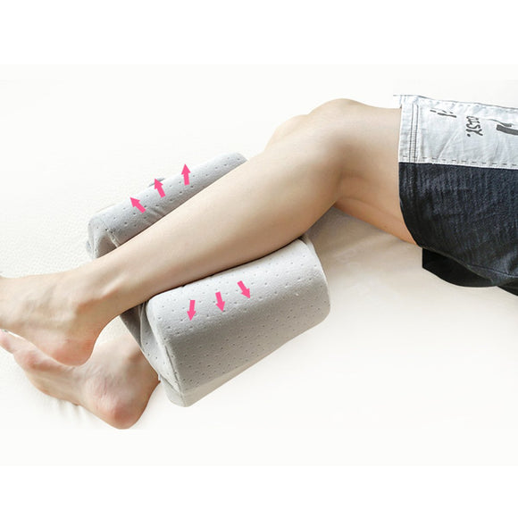 Sleep Foam Pillow Yoga Leg Pillow Back Sleepers & Side Sleepers, Ergonomically Designed Down Alternative Between & Under Pillow for Knee Support