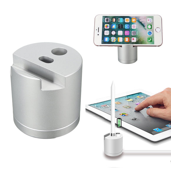 Detachable Aluminum Charging Dock Station Stand Holder For Apple Pencil iPhone iPad Mini
