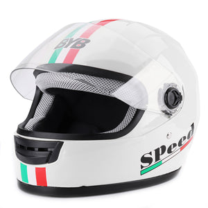 Full Face Motorcycle Helmet DOT Flip up Modular Dual Visor Motocross 6 Color