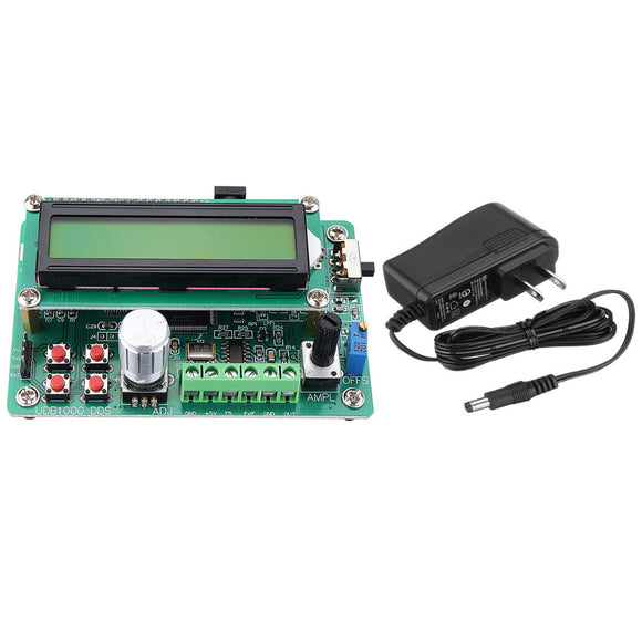 5MHz UDB1005S DDS Signal Generator LCD1602 Sweep Function Source Sine  Square Triangle Sawtooth Wave