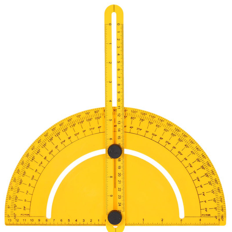 Plastic Protractor Angle Finder Measure Ruler Goniometer Articulating ...