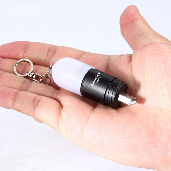 TANK007 USB10 150Lumens Mini USB Rechargeable LED Flashlight Outdoor Portable Led Torch Waterproof Flashlight