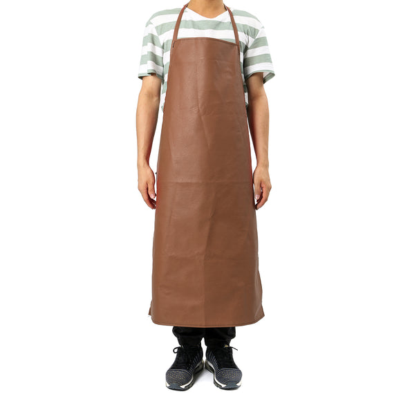 PU Leather Welding Apron Equipment Heat Insulation Protector Kitchen Work Safety