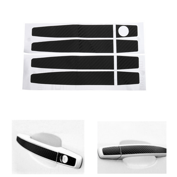 New Carbon Fiber Car Door Handle Cover Sticker Universal For Holden Commodor