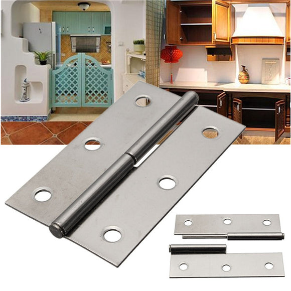 H Type Stainless Steel  Furniture Cupboard Butt Box Door Hinge Furniture Fitting