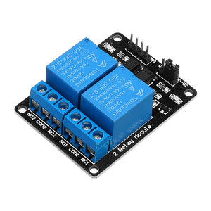 10pcs 2 Channel Relay Module 12V with Optical Coupler Protection Relay Extended Board For Arduino