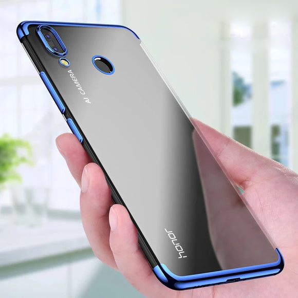 Bakeey Luxury Ultra Thin Color Plating Shock-proof Soft TPU Protective Case For Huawei Honor 8X