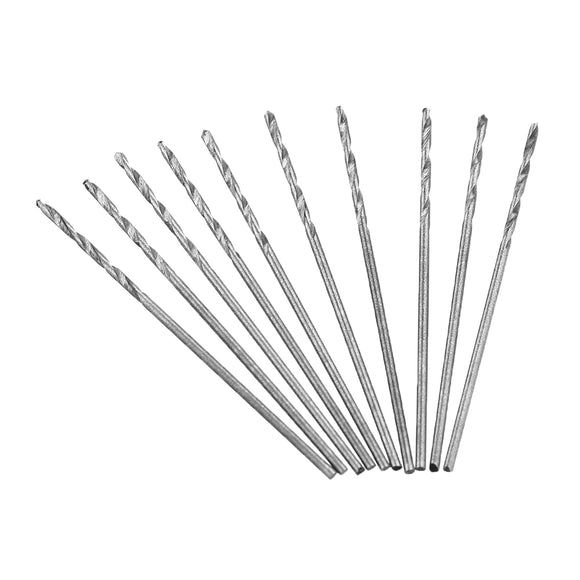 Drillpro 100Pcs 0.8mm Drill Bit HSS High Speed Steel Straight Shank Twist Drill Bit For Hand Twist Drill