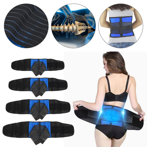 Waist Back Support Belt Lumbar Supports Low Back Braces Pain Relief Lumbar Protector