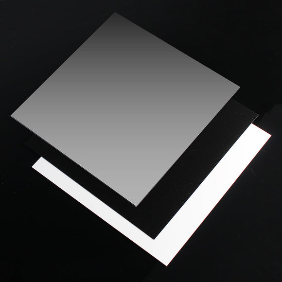 250*250*0.8mm Polyetherimide PEI Sheet With 3M Backing Glue For 3D Printer Heated Bed