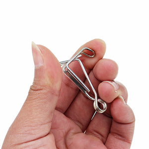 5Pcs Stainless Steel Water Stop Stoping Clips Sealing Clip Clamp For Rubber Silicone Hose