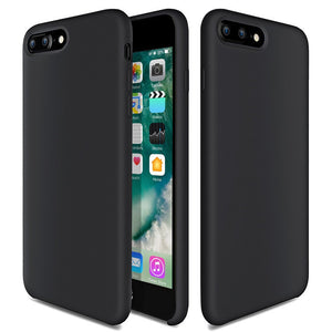 Bakeey Liquid Silicone Soft Case Microfiber Cushion Protective Cover for iPhone 7 Plus/ 8 Plus