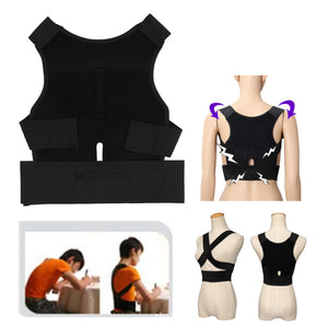 Back Humpback Corrector Shoulder Straight Support Brace Belt Therapy Men Women