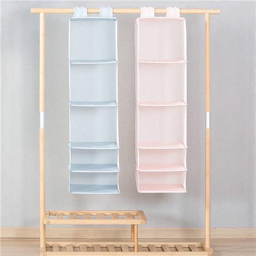 Original Xiaomi Mi Home 5 Layers Hanging Closet Organizer Household Hanging Foldable Storage Bag