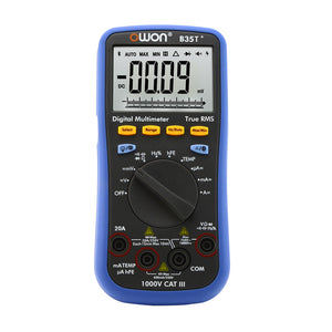 OWON B35T+ True RMS Bluetooth Digital Multimeter Datalogger+Multimeter+Temperature meter 3 in 1 Multi-Connection Offline Record