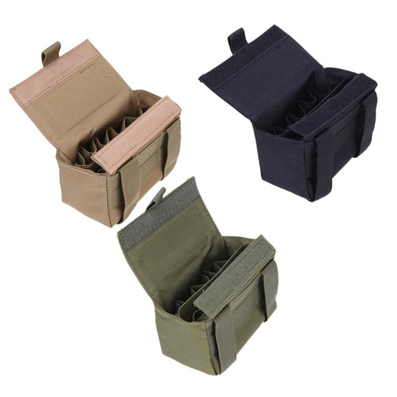 15 Gauge Bullets Package Tactical MOLLE  Hunting Shells Holder Loaded Bags