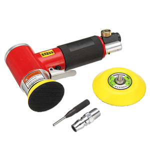 High-speed Sander Polisher Mini Pneumatic Sanding Machine Polishing Sander with 2 & 3" Tray"