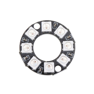 8-bit WS2812 5050 RGB LED Intelligent Full Color RGB Light Ring Development Board