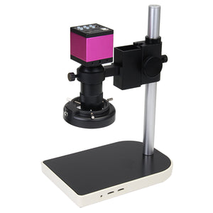 16MP 60 LED USB Digital Camera Microscope Lift Stand 10X - 130X Video Zoom Lens