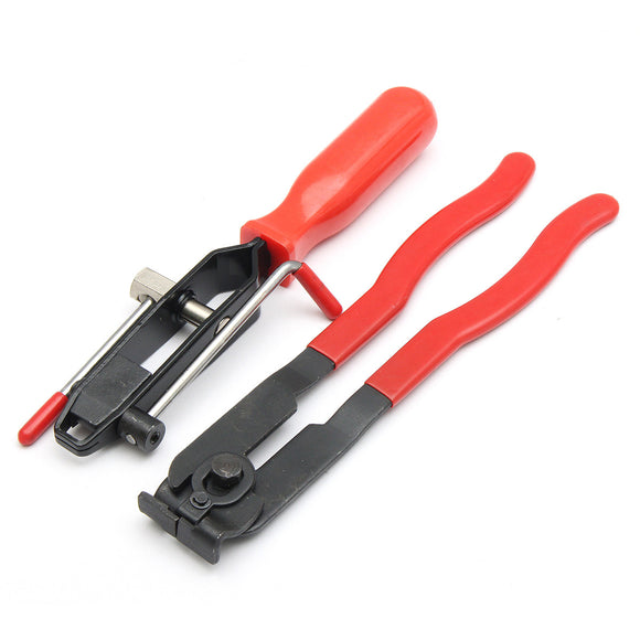 2Pcs CV Joint Clamp Banding Tool Set Ear Type Boot Dustproof Tie Pliers