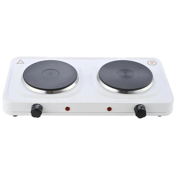 2000W Electric Dual Hot Pot Plate Cooktop Cooker Hotplate 220V 110V US/EU Plug