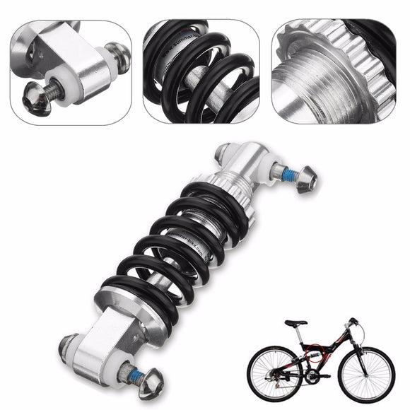 B95 Black Metal 450LBS/in Rear Suspension Shock Damper Cycling Bicycle Bike Parts