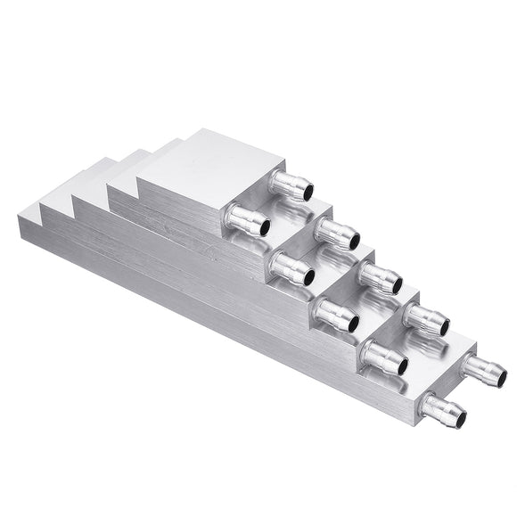 Semiconductor Aluminum Liquid Cold Water Plate M-type Flow Channel Cooling Equipment