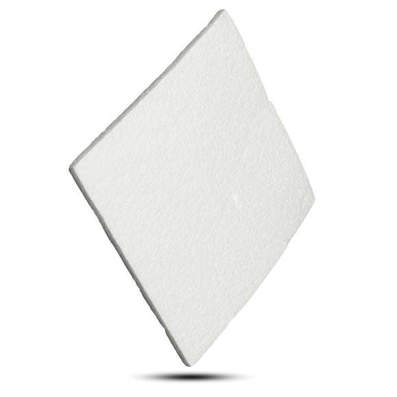 EPS Foam Board Insulation Seismic Cushion Padding Foam Plate 20x20x1cm