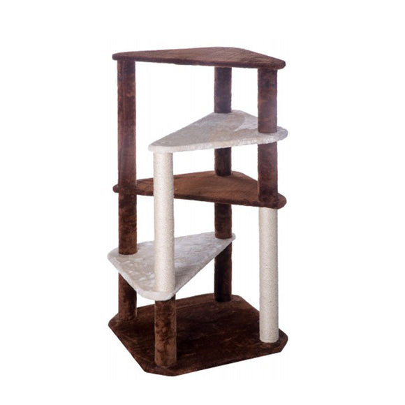 TOPMAX Cat Tree Cat Tower House with Condo Scratching Post Pet Bed