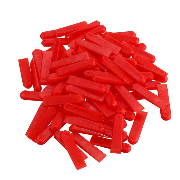 100pcs 30x7.5x5mm PVC Tile Leveling U Shape Wedge Tile Spacers For Tile Surface-Levelling System