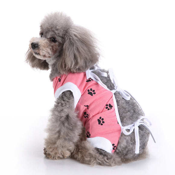 Pet Dog Clothes Vest Medical Care Dog Jumpsuit For Postoperative Nursing Care Skin Protect