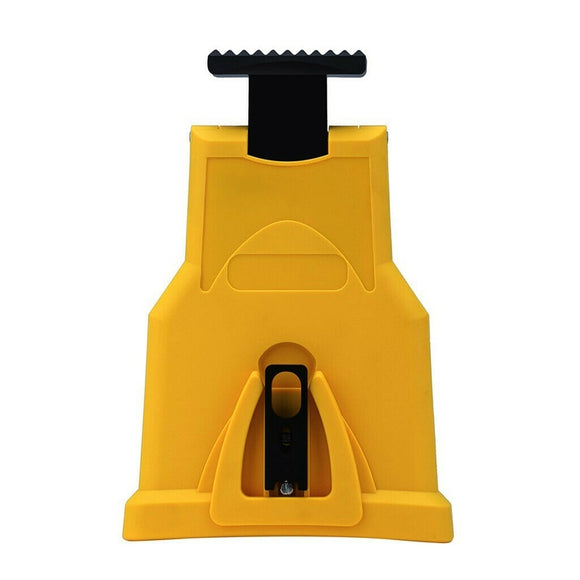 Chainsaw Teeth Sharpener Chain Saw Sharpener Grinding Chain Tool Yellow