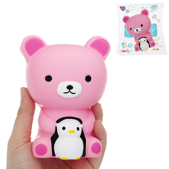 Bear Squishy 12*8 CM Slow Rising With Packaging Collection Gift Soft Toy