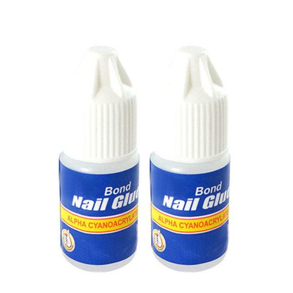 3g Colle Pro Faux Ongle Gel Manucure Nail Tip Glue HOT