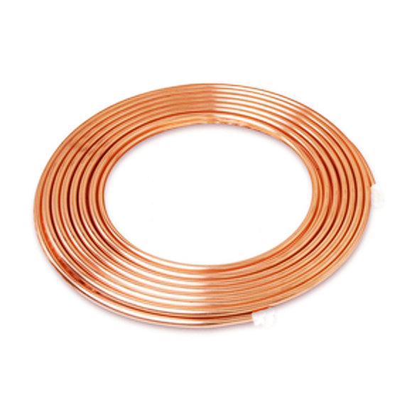 5m 3/8inch Copper Coil Pipe Air Conditioner Tube Refrigeration R410a Pancake HVAC
