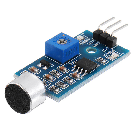 50pcs Microphone Sound Sensor Module Voice Sensor High Sensitivity Sound Detection Module