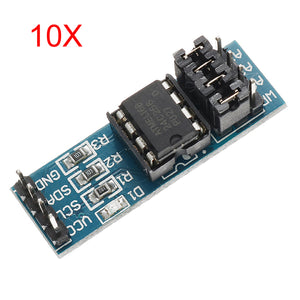 10Pcs AT24C256 I2C Interface EEPROM Memory Module