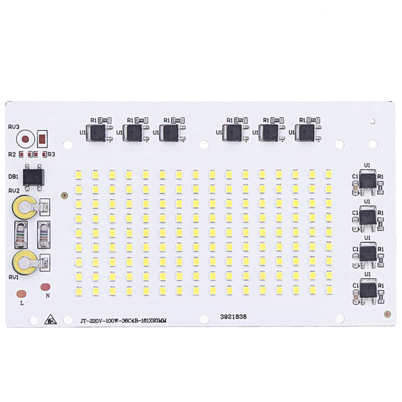 100W LED SMD2835 Chip Lamp Integrated Smart IC Driver for Flood Light AC220V