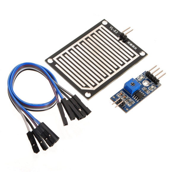 Snow Raindrops Humidity Rain Weather Detect Sensor Module For Arduino