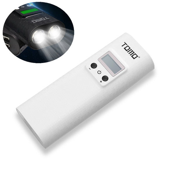 3 in1 TOMO New K2 LCD Display USB Charging Flashlight DIY 18650 Intelligent Rapid Battery Charger